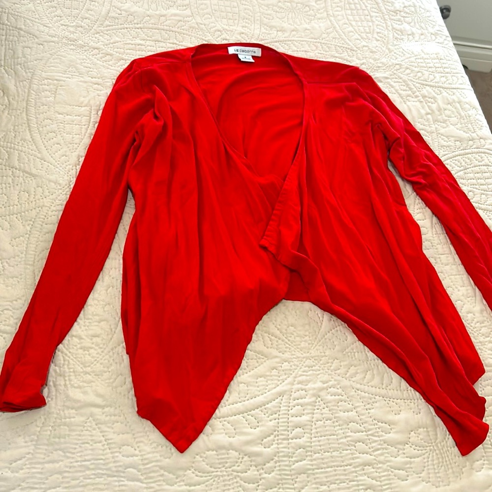 Open front sweatshirt